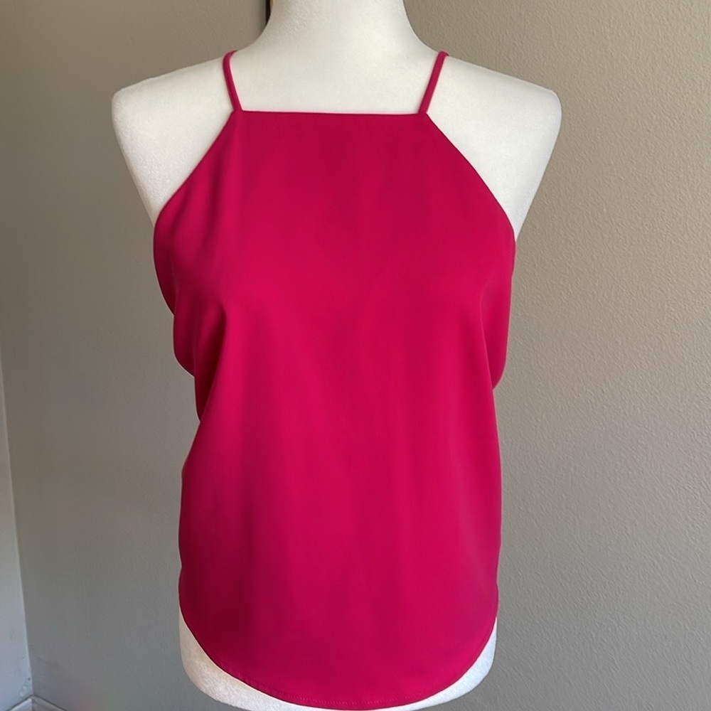 NEW Pink Women's Halter Top Size 1X